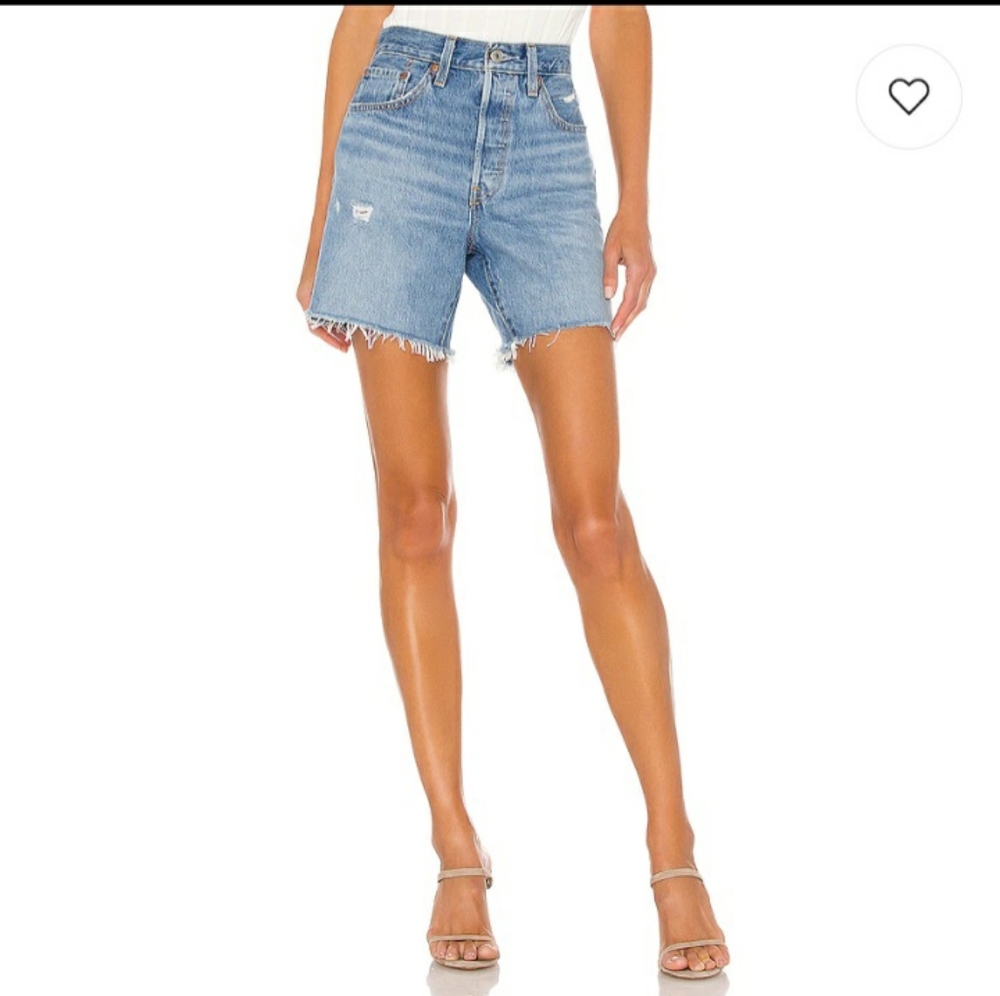 Revolve Levi's 501 mid thigh shorts